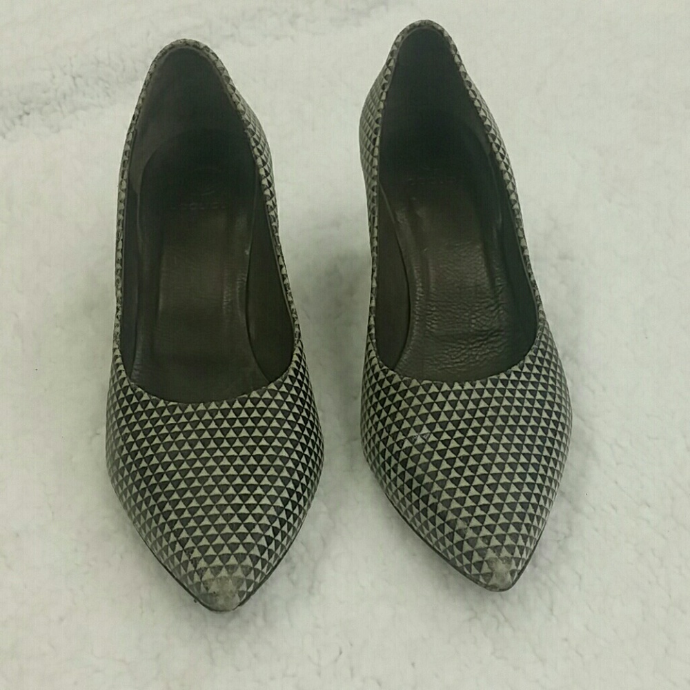 Coclico pattern block heels size 36 1/2